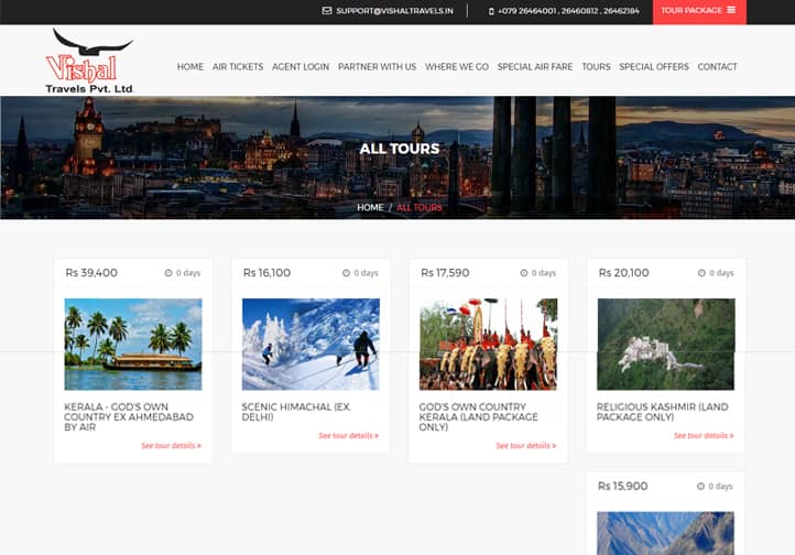 vishal Tour And Travels